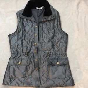 indigo Grey Vest